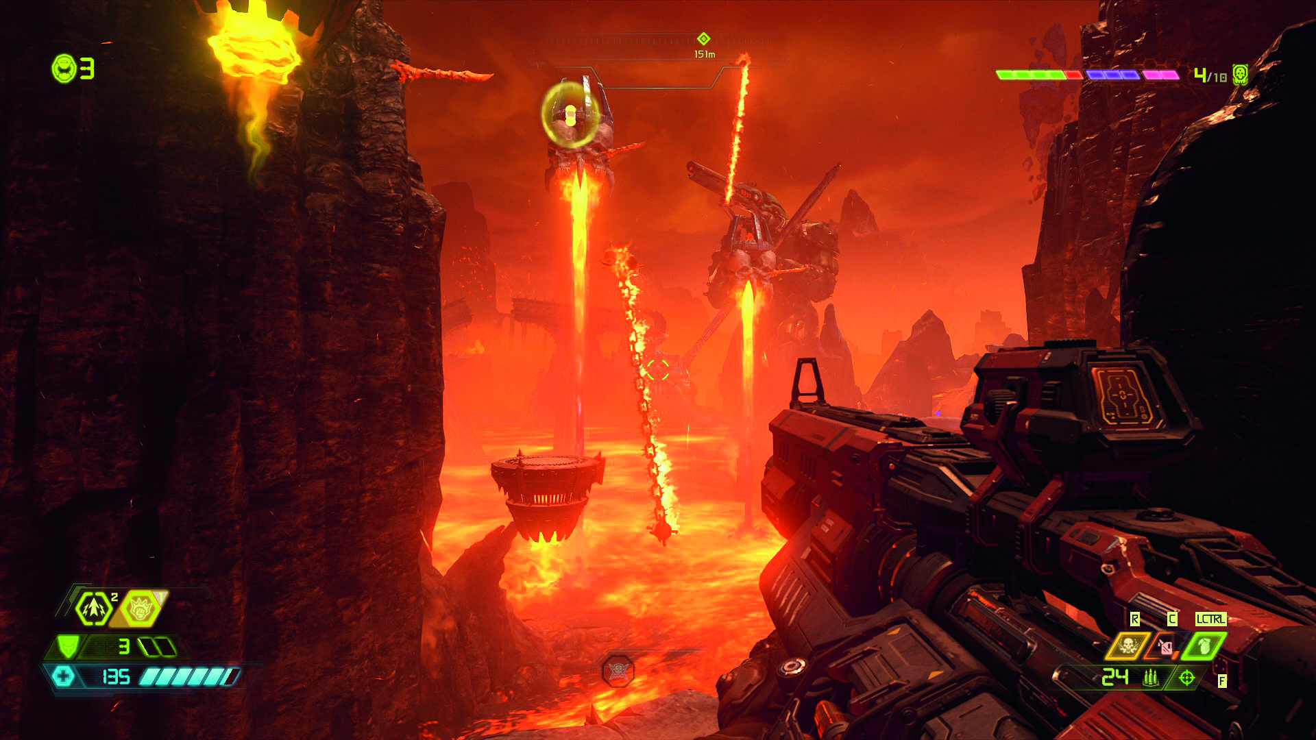 Koskoca Doom Guy maymun gibi zıplamamalı