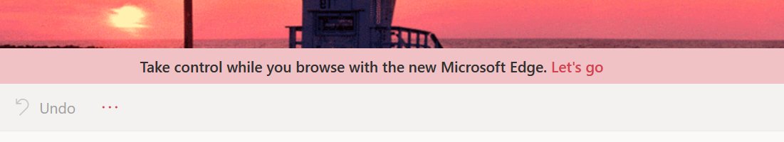 Microsoft Outlook'un İçinden, Microsoft Edge Çıktı