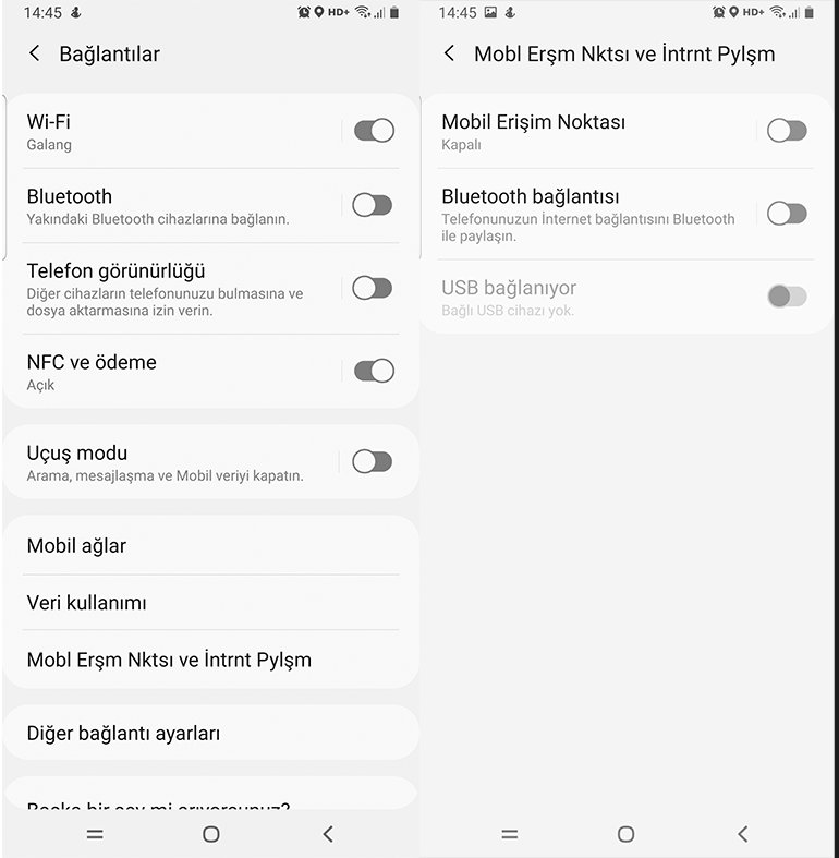 Telefonunuzu Router Olarak Kullanma