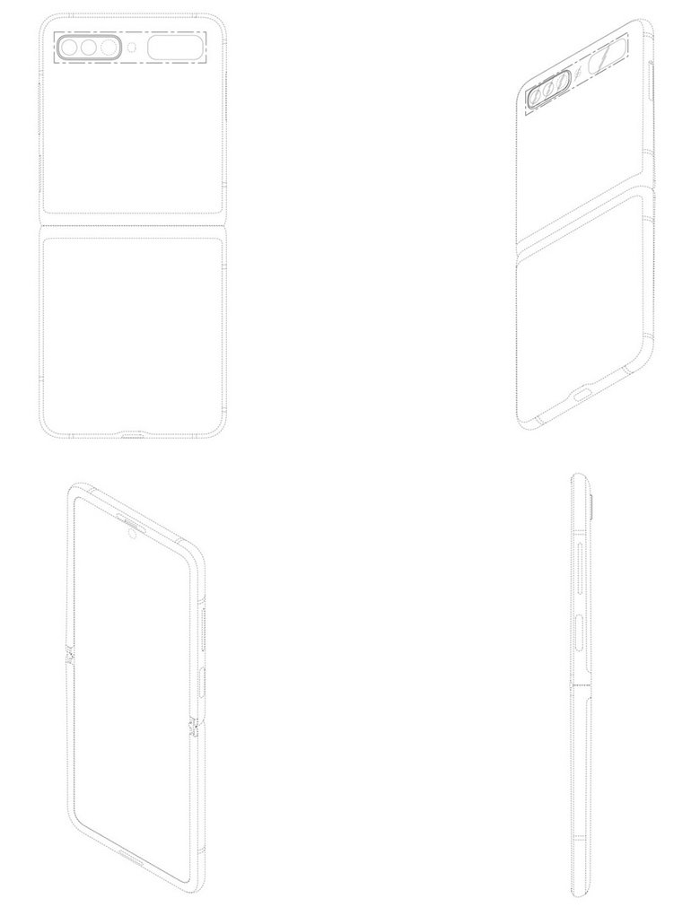 Galaxy Z Flip'in Yeni Sürümü Böyle Olabilir
