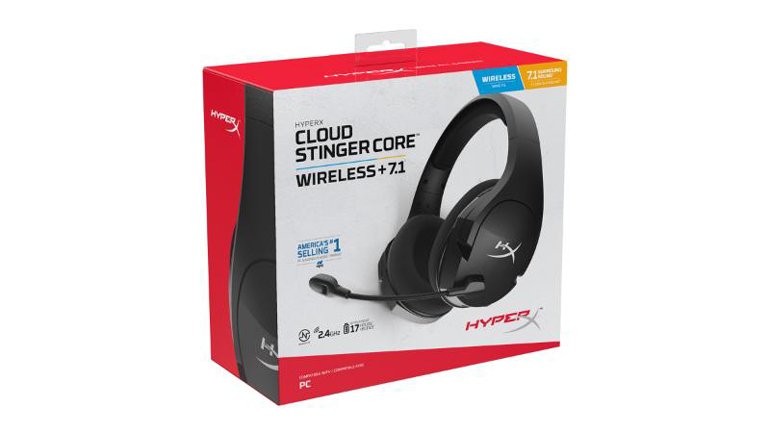 HyperX Stinger Core Kablosuz + 7.1 Surround Ses Özellikleri