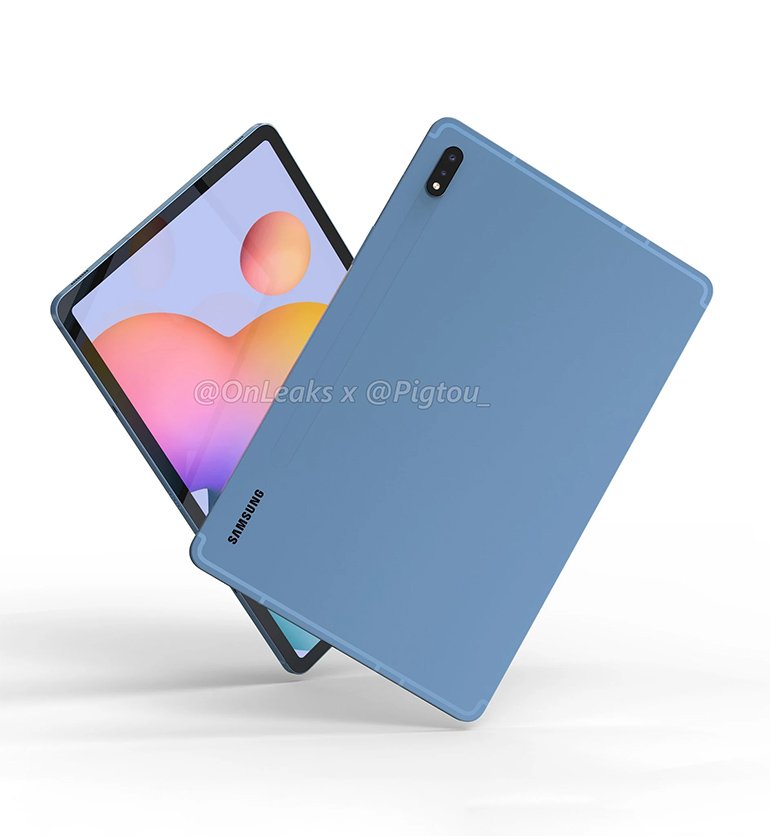 Galaxy Tab S7'nin Nasıl Görüneceği, Bu Çizimlerle Ortaya Çıktı