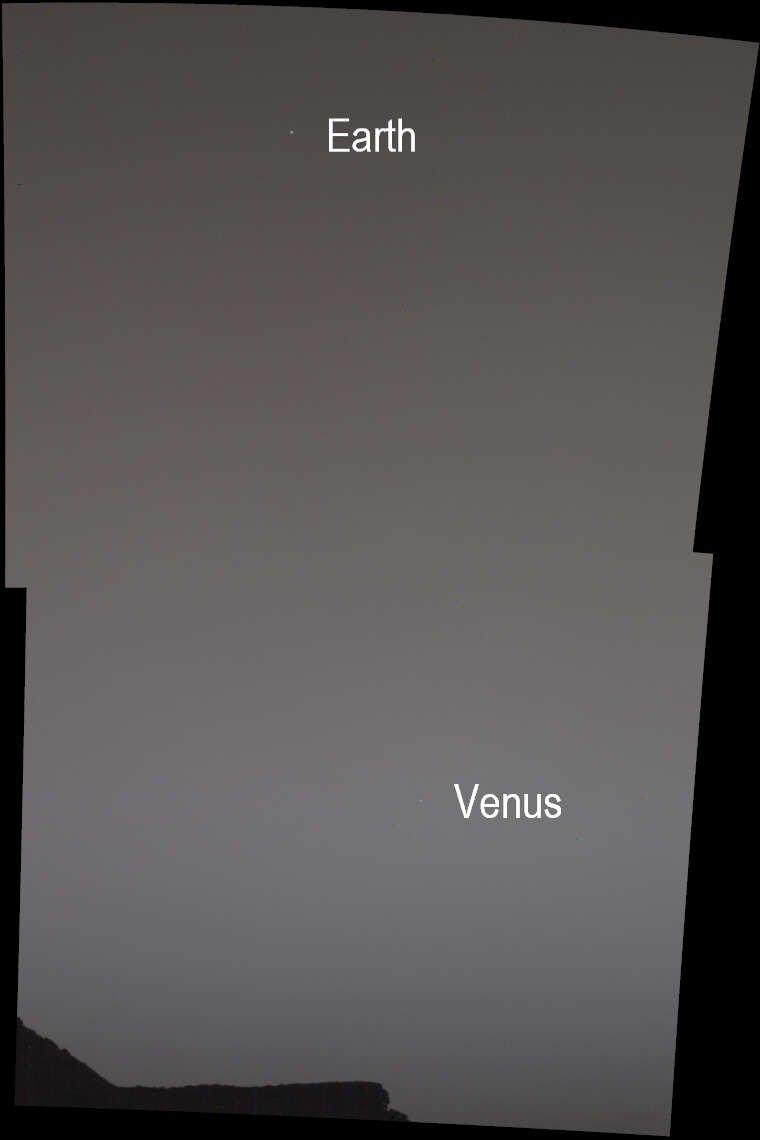 Dünya, Mars'tan Nasıl Görünüyor? Bu Fotoğraf, Cevabı Veriyor