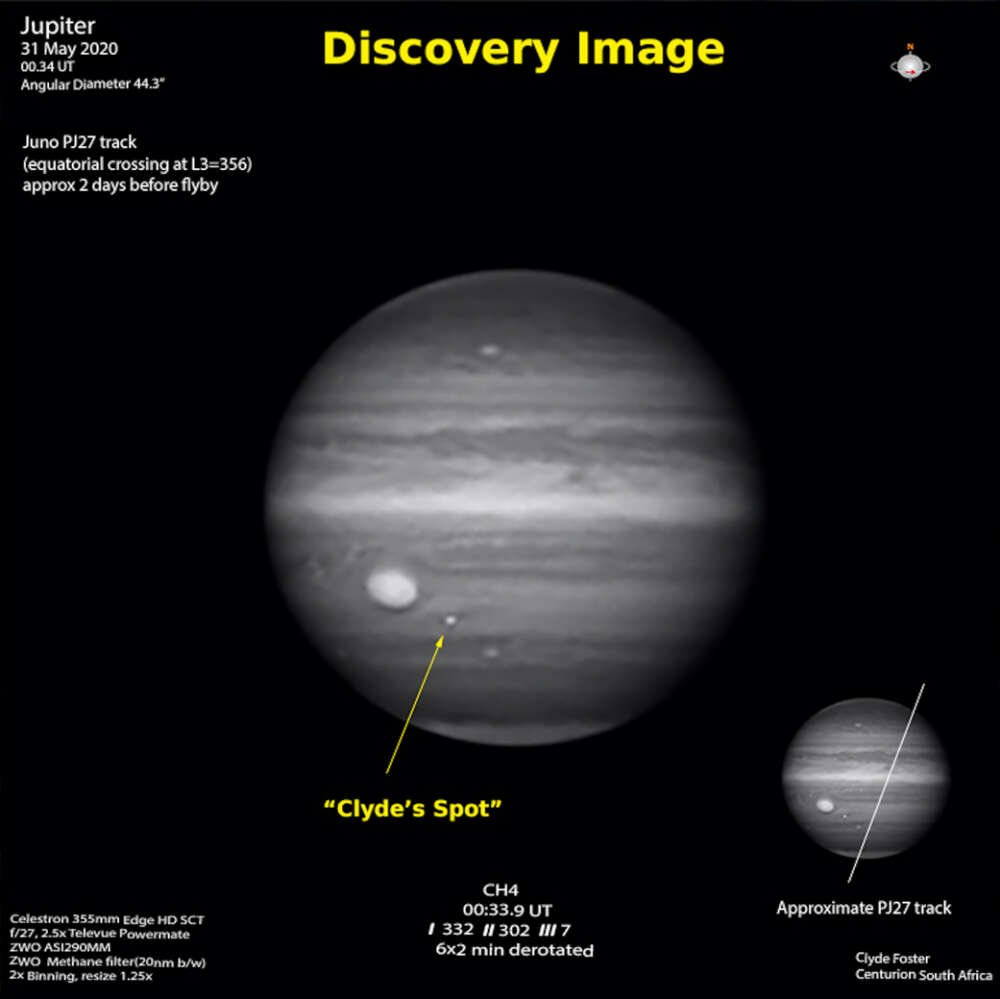 Amatör Astronomdan, Dev Gezegen Jüpiter'de Sürpriz Bir Keşif