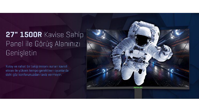 Monster Notebook'tan Canavar gibi Monitör: Aryond!