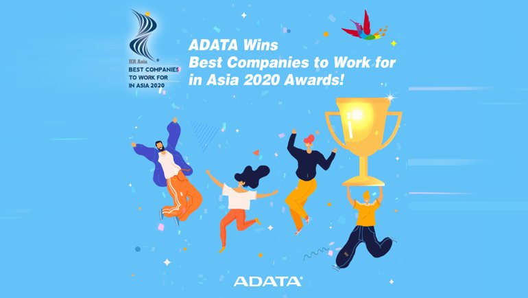 ADATA, Asya'nın En Çalışan Dostu Şirketlerinden Biri Seçildi