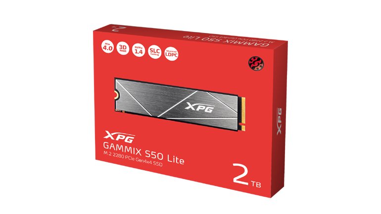 XPG GAMMIX S50 Lite PCIe Gen4 M.2 SSD Duyuruldu