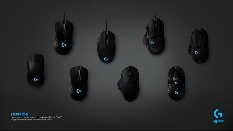 Logitech G, Mouse'larını 25K Sensörüne Yükseltti!