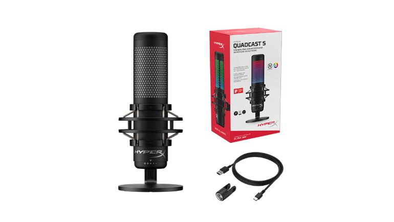 HyperX QuadCast S USB Mikrofon Piyasaya Çıkıyor