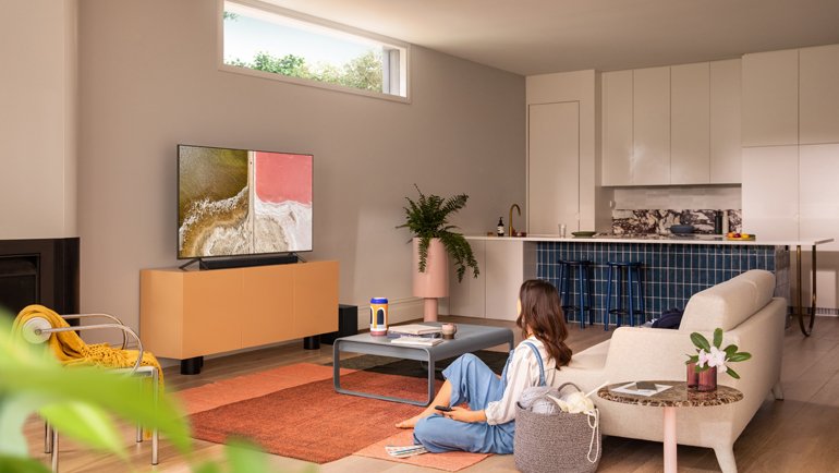 Samsung Q60T QLED 4K UHD Smart TV 1 Milyar Renk Tonu Sunuyor!
