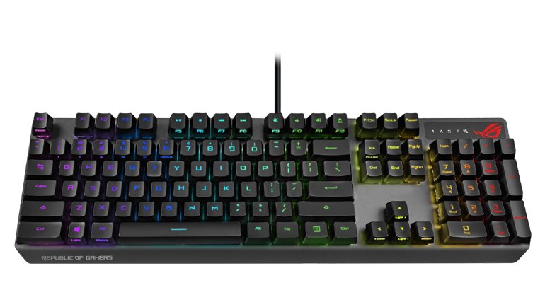 ROG, RX Optik Mekanik Anahtarlara Sahip Yeni Klavyesini Duyurdu