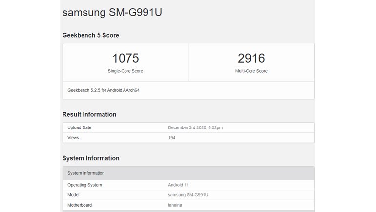 Galaxy S21'den Gelen Performans Sızıntısı Kafaları Karıştırdı