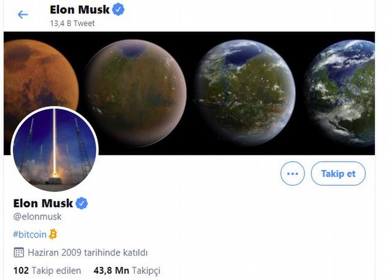 Elon Musk'ın Tek Bir Hareketi, Bitcoin'i ve Dogecoin'i 