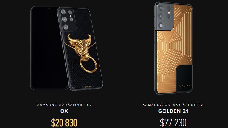 77 Bin Dolarlık Fiyatıyla, En Pahalı Galaxy S21 Ultra Karşınızda!