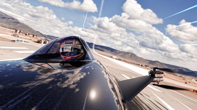 Dünyanın İlk Uçan Araba Yarışları İçin Düğmeye Basıldı