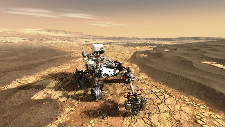 Airbus Uzay Teknolojisi Mars'a Ulaştı