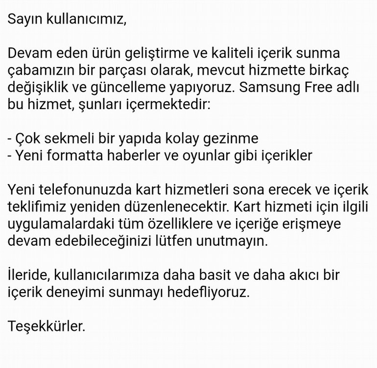 Samsung Free Geldi, Samsung Daily Gitti: Samsung Free Nedir?