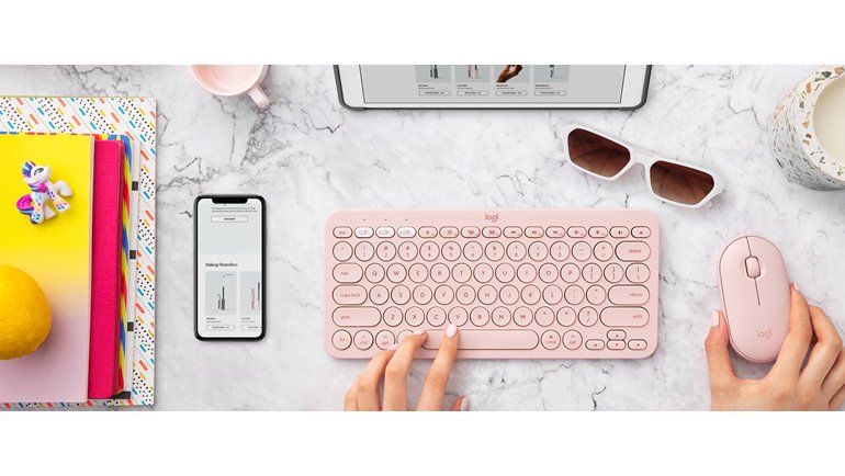 Logitech K380 Multi-Device Bluetooth Klavyeye Yeni Renk