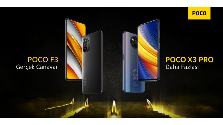 POCO F3 ve POCO X3 Pro Satışa Çıkıyor! İşte Özellikleri ve Fiyatı!