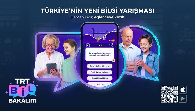 Türkiye'nin Yeni Bilgi Yarışması Uygulaması: TRT Bil Bakalım
