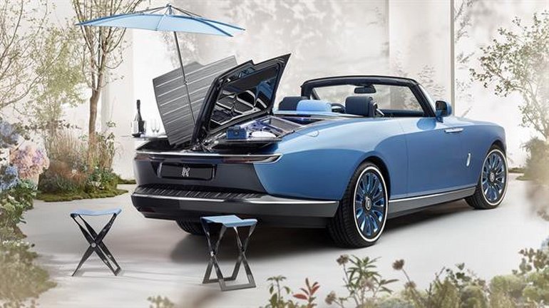 Dünya'nın En Pahalı (Ve En Garip) Otomobili: İşte Rolls Royce Boat Tail!