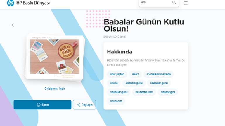 HP, Eğlenceli ve Ücretsiz Baskı Platformunu Duyurdu