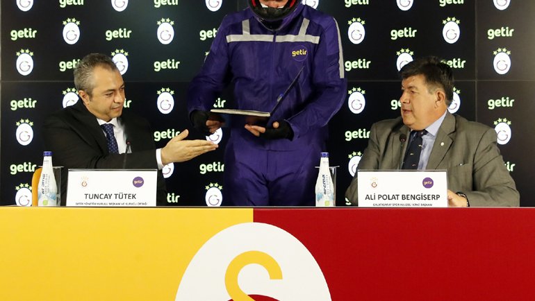 Getir, Galatasaray'ın Yeni Forma Sponsoru Oldu