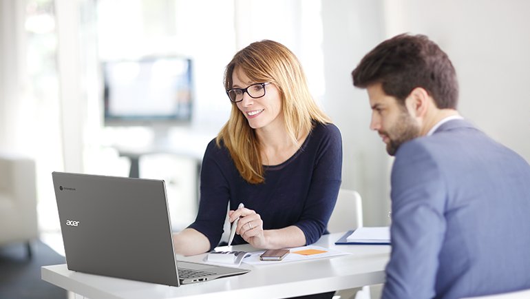 Acer İş, Okul ve Eğlence için Yeni Geniş Ekranlı Chromebook'larını Tanıttı