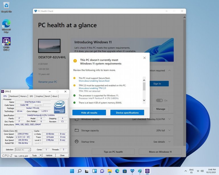 Windows 11'in Kafası İyice Karıştı; 15 Yıllık İşlemciyi Onayladı!