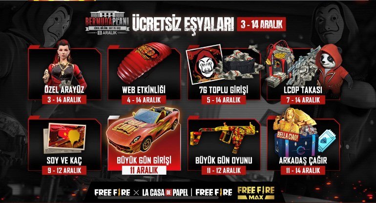 Görevleri tamamlayın, özel ödülleri kapın