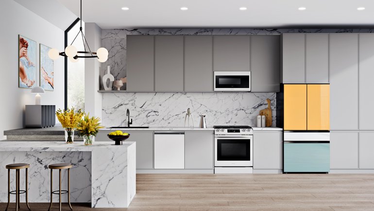 Samsung'dan Gardırop Tipi ilk Bespoke Buzdolabı