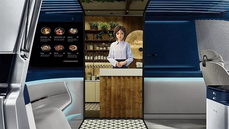 LG yeni mobil otonom evini gösterdi...