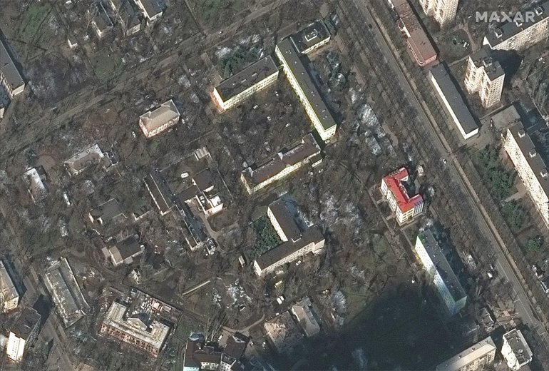 Ukrayna'dan Uydu Görüntüleri, Savaşın Yıkımını Gözler Önüne Seriyor
