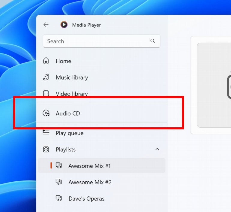 Windows 11'den, Müziği Ses CD'lerinden Dinlemeyi Sevenlere Yeni Sürpriz