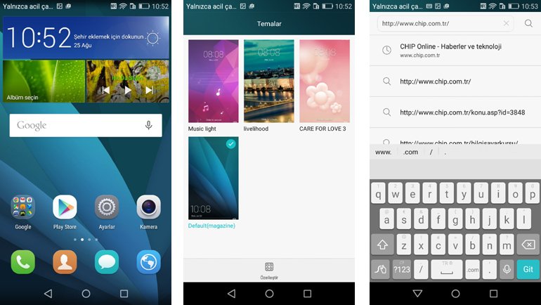Arabirime bakıyoruz