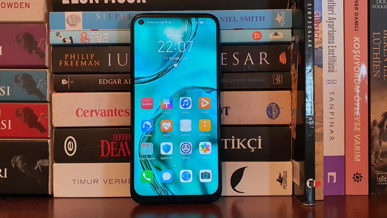 Huawei P40 lite Punch FullView Ekran