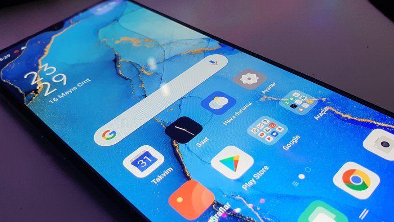 OPPO Reno3 Android 10 İşletim Sistemi Özellikleri